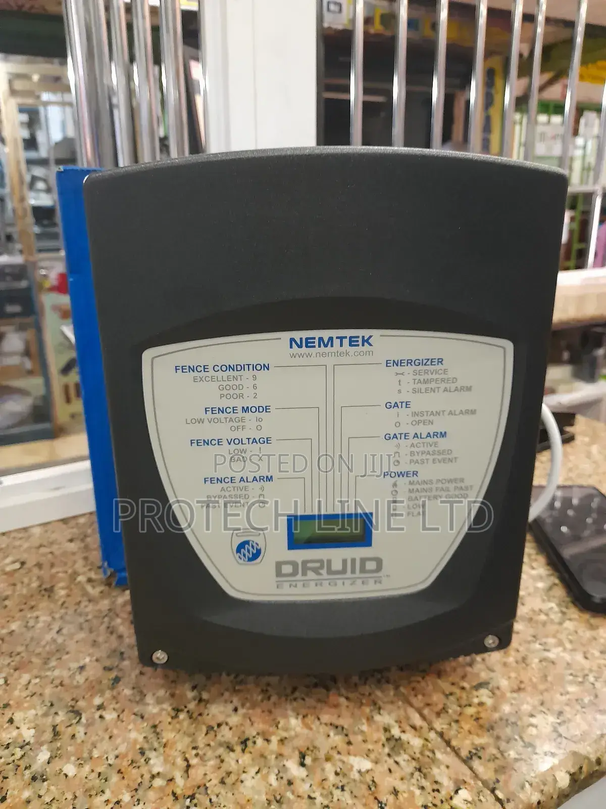 Nemtek Druid 13 LCD Electric Fence Energizer