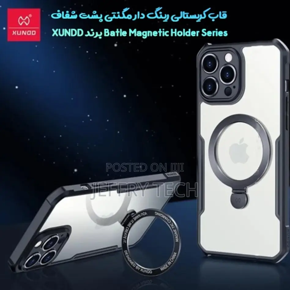 Transparent Guard Ring Stand Magsafe iPhone 13 Pro Max Brand