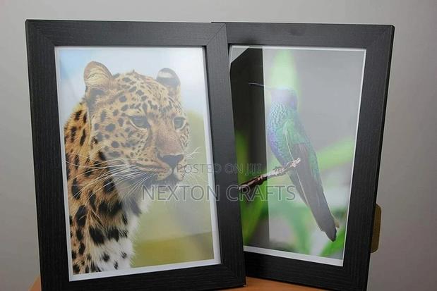 Photo Frame Picture Frame in Black Gold Silver Colours - main view