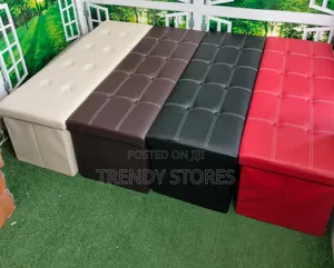 Big Foldable Ottoman Storage Box