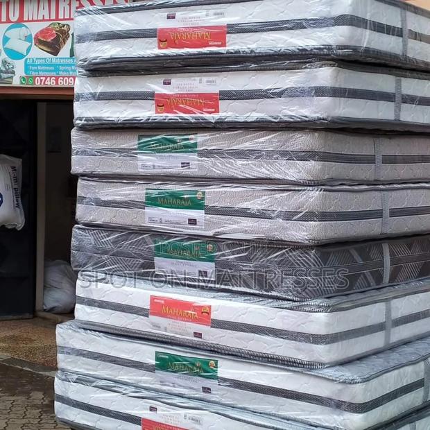 5by6 Bobmil Maharaja Pillowtop Spring Mattresses. - main view