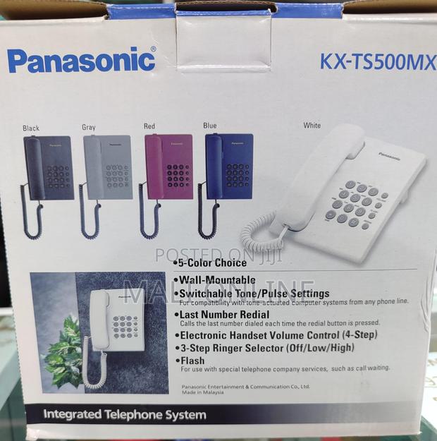 Integrated Telephone System Panasonic KX-TS500MX Corded - thumbnail 3