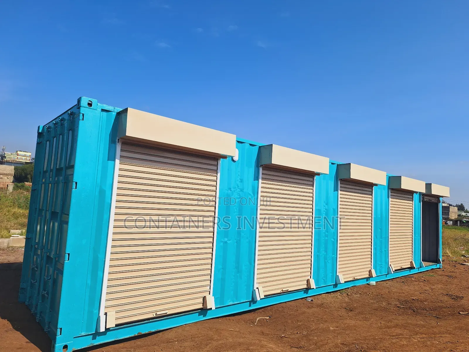 40ft Container Stalls- Delivery Kahawa Sukari