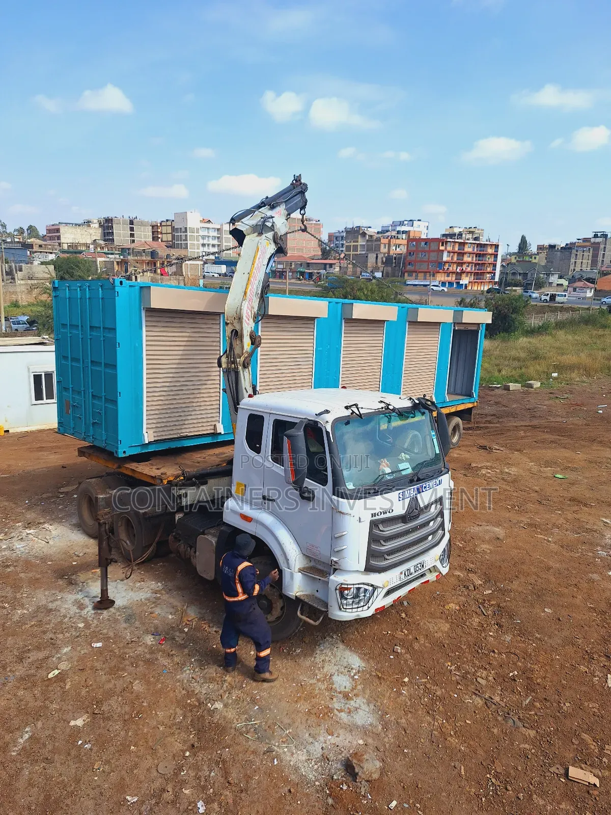 40ft Container Stalls Available- Delivery Team on Stand By