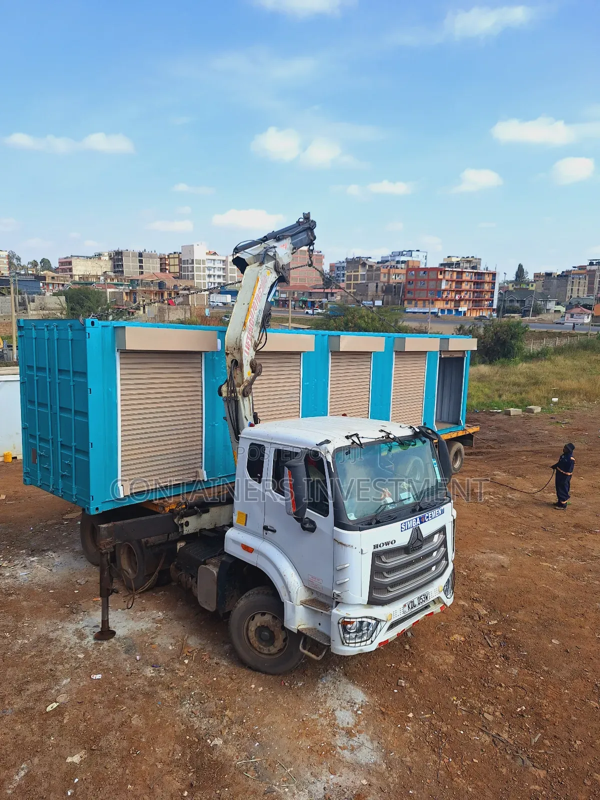 Container Stalls Ready Within 7 Days Upon Order
