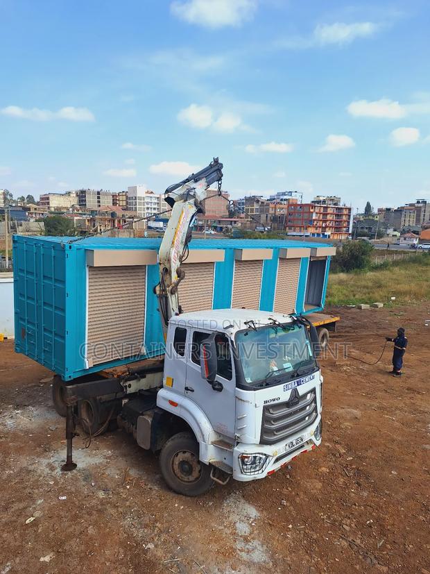 40ft Container Stalls- Timely Delivery, Quality Workmanship - main view