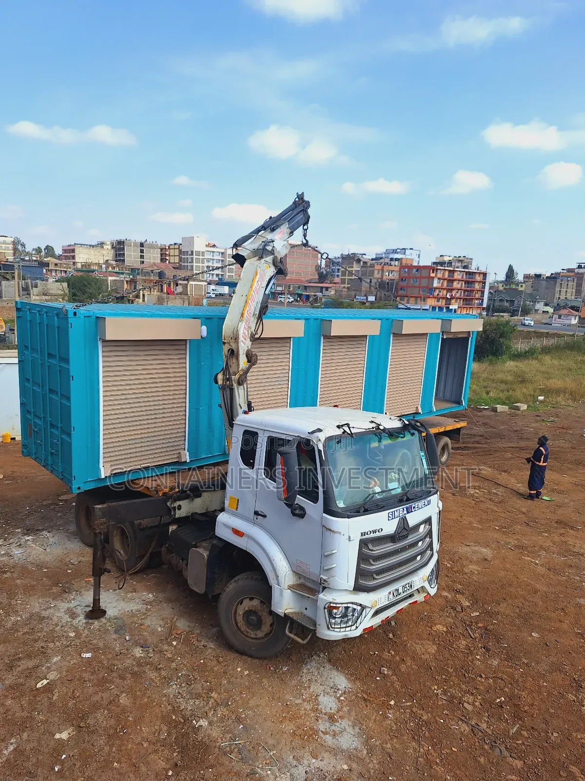 Container Stalls at Container Investment Kenya- Place Order