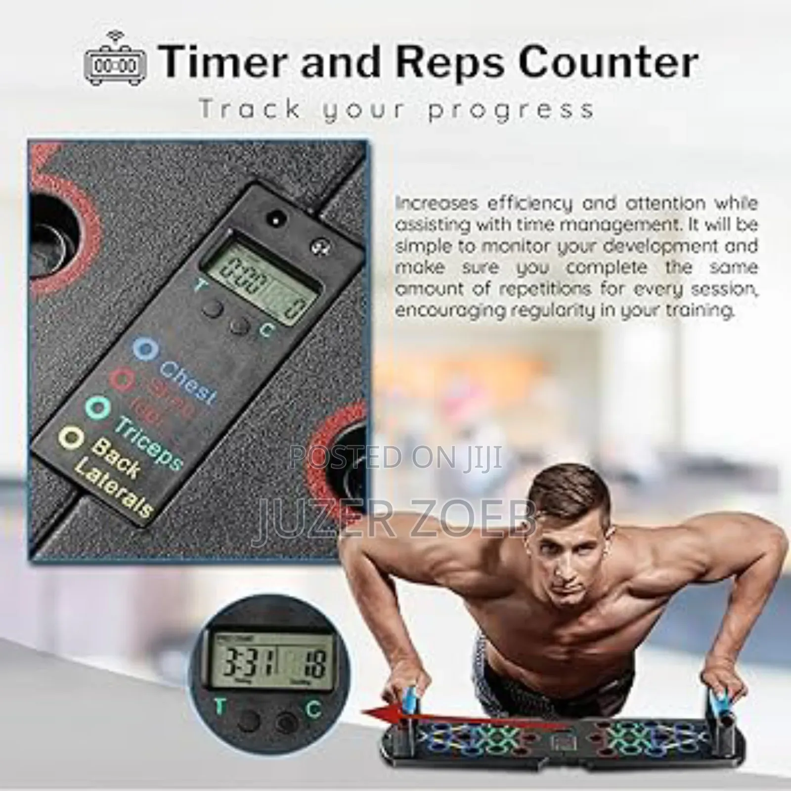 22 Modes Multifunctional Portable Pushup Board