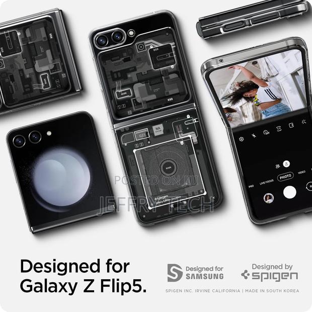 Spigen Air Skin Designed for Galaxy Z Flip 5 Case Zero One - thumbnail 3