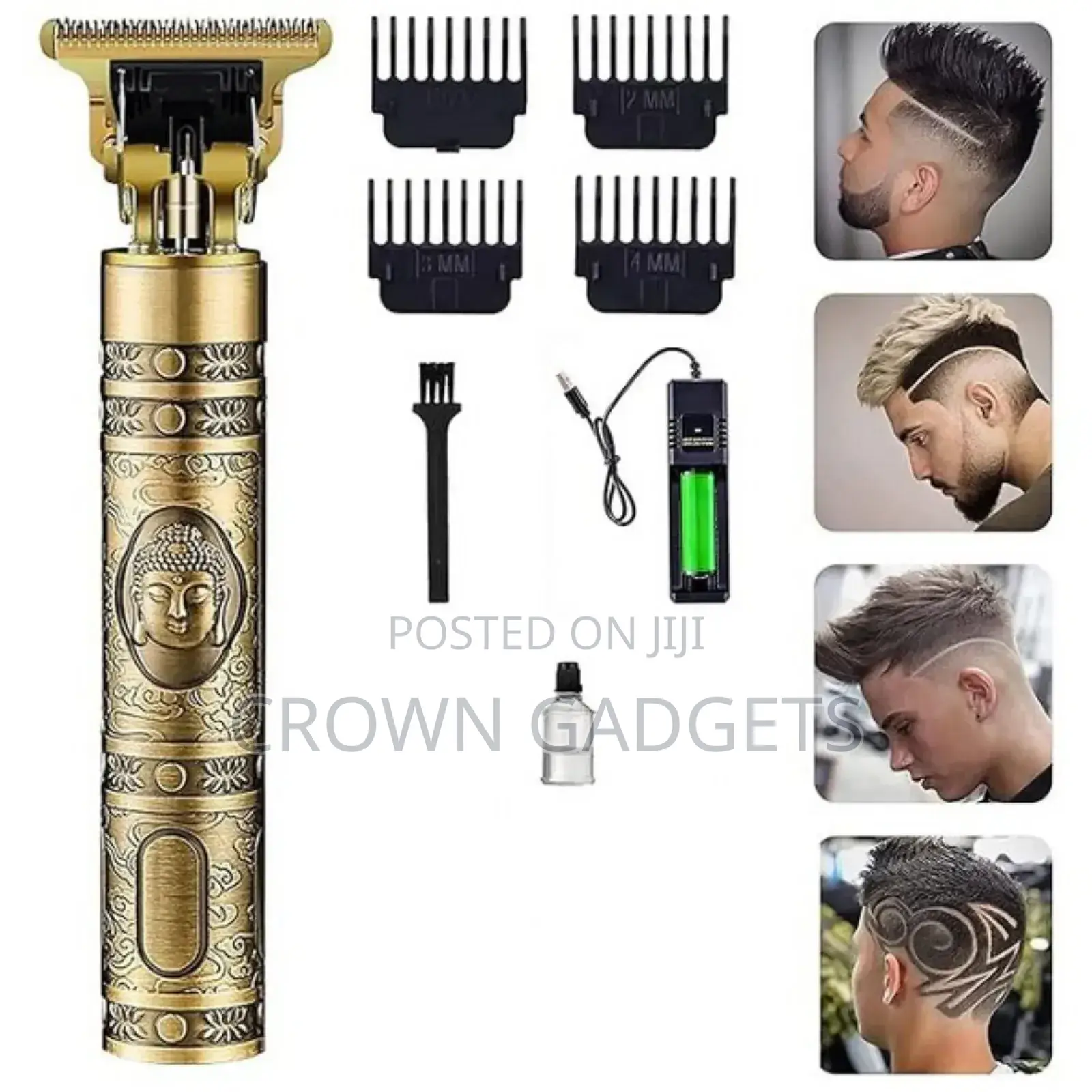 Professional Trimmer With Different Gauges|Rechargable.