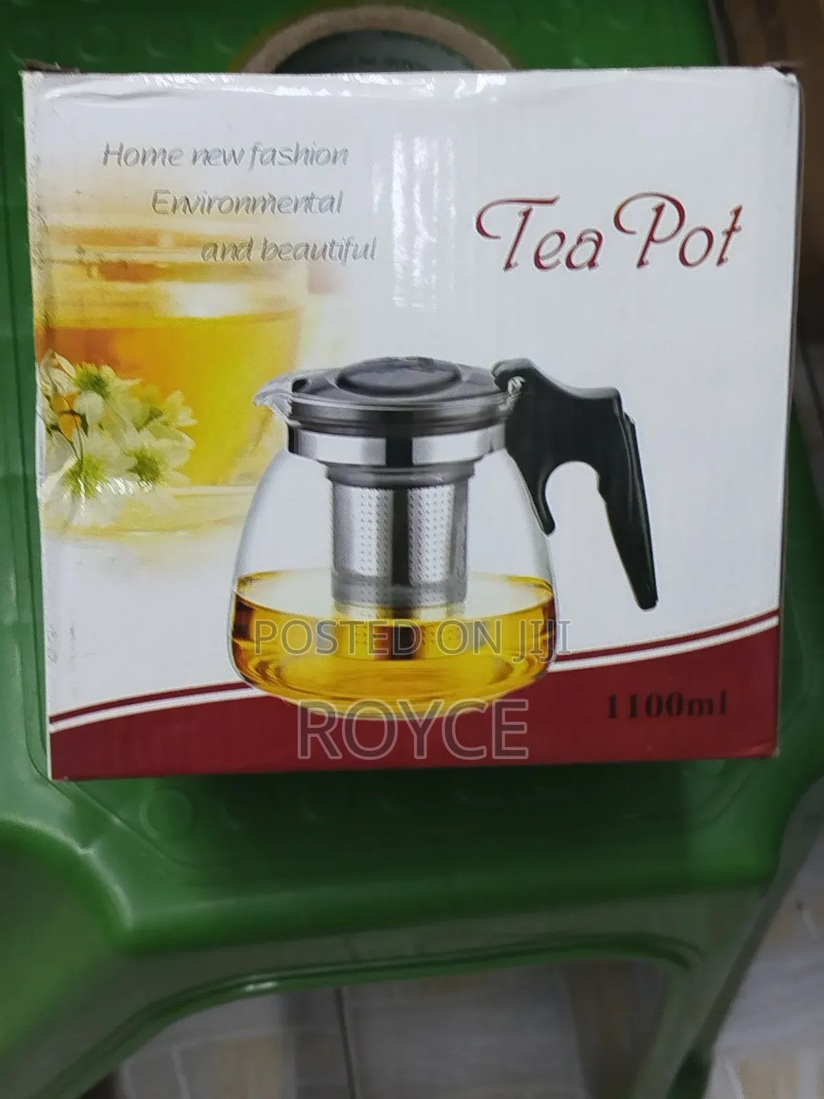 Borosilicate Glass Tea / Coffee Pot - 1100ml