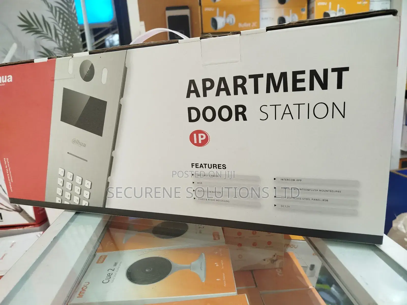 Multiple Screens Doorphoñe Dahua IP Apartment Door Station