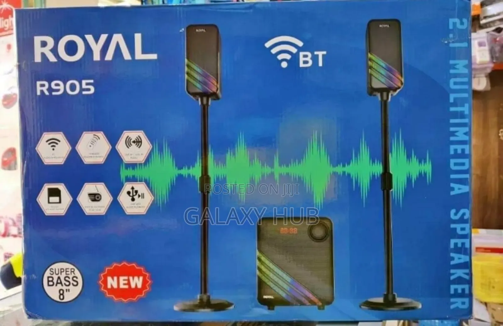 Royal R905 3.1ch Tall Boys Speaker System