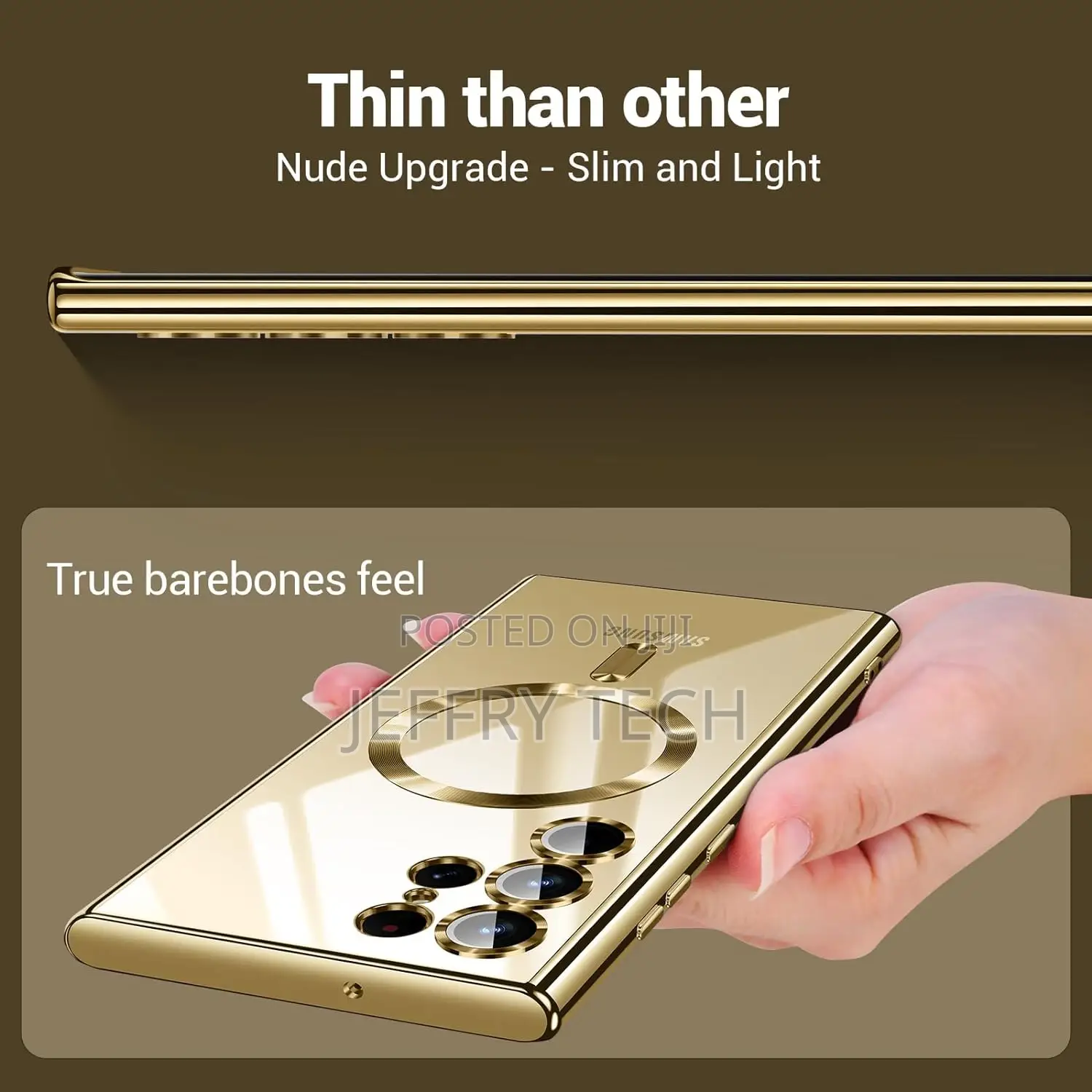 Samsung Galaxy S24 Ultra Case(Only).Magnetic Cover For S24