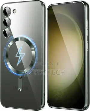 Samsung Galaxy S23 Plus Case Magnetic Metallic Glossy Slim C