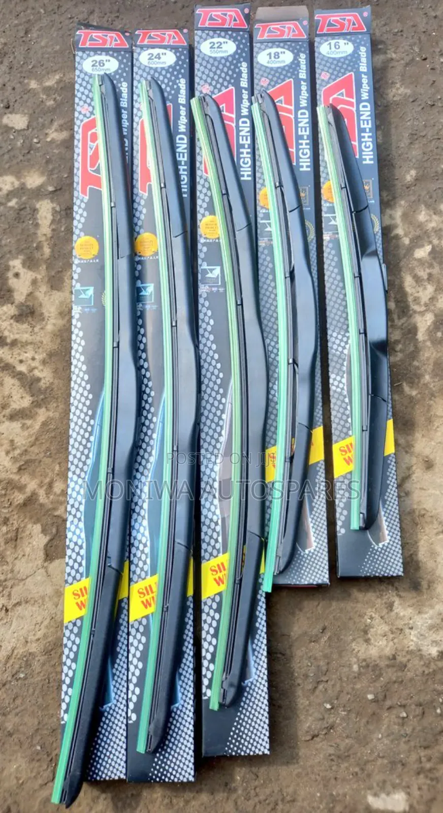 Bone Type Wipers/Soft Wipers All Sizes