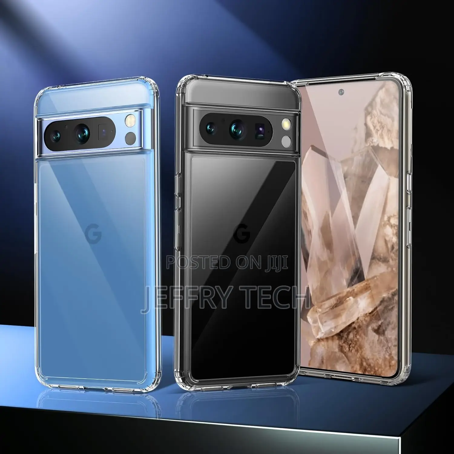 Google Pixel 8 Pro Case(Only).Clear Phone Cover With Corner
