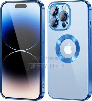 Clear Case for iPhone 14 Pro Max | Soft TPU Electro-Plating