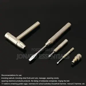 5 Piece Hand Tools Set With Mini Hammer and Screwdrivers