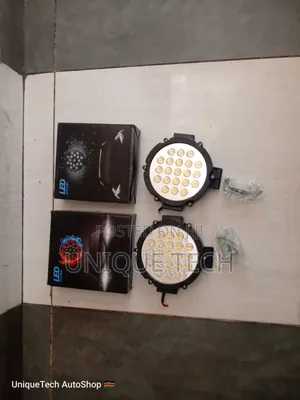 LED Off-Road Lights 7" 51W(Pair)For 4×4, SUV and Trucks