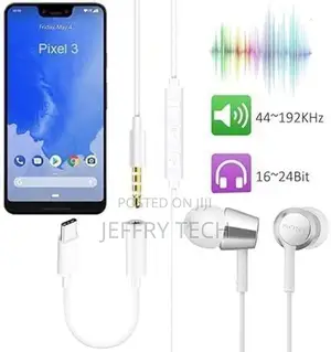 USB Type C to 3.5mm Headphones Jack Converter Music Play C