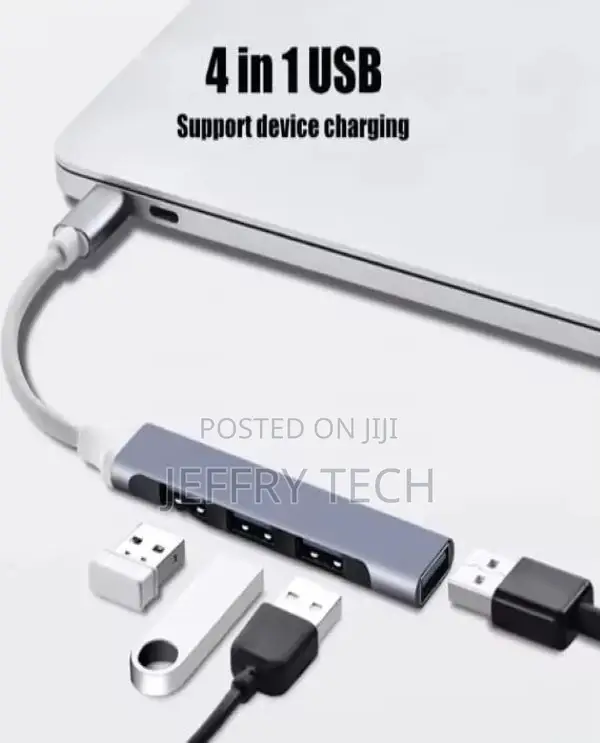 USB HUB Type-C to 4 Port USB 3.0+U