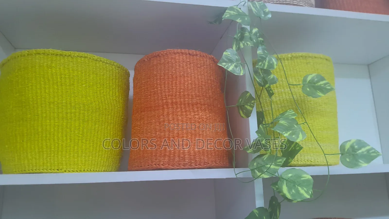 Yellow, Orange Baskets Available