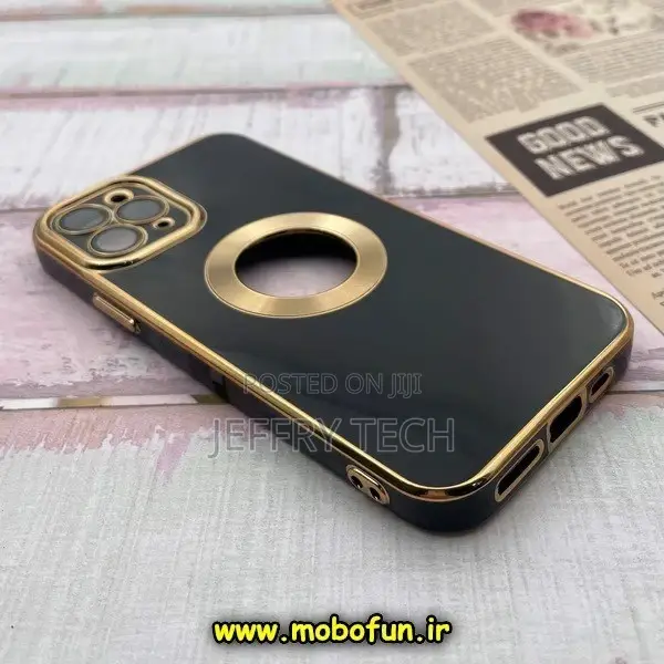 iPhone 11 Pro Case, Jelly Design, Double Metal,