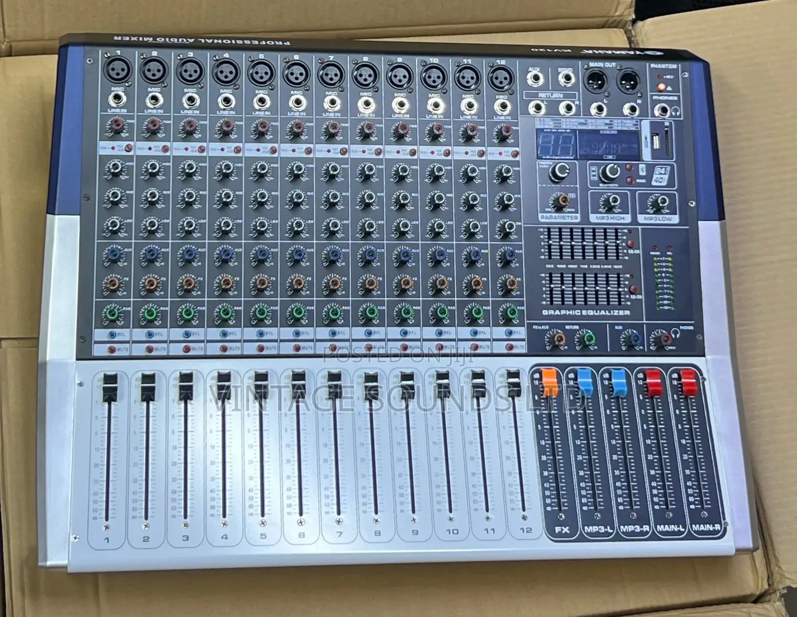 Yamaha Kv120 -12 Chpro Powered Active Mixer W/ Bt Usb