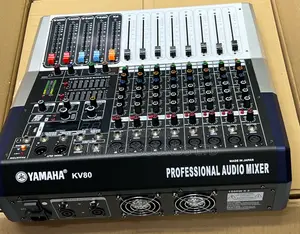 Yamaha KV80 PRO Mixer -8 Channel Active Mixer W/Usb