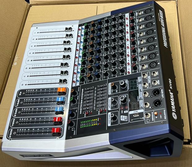 Yamaha KV80 PRO Mixer -8 Channel Active Mixer W/Usb - thumbnail 2