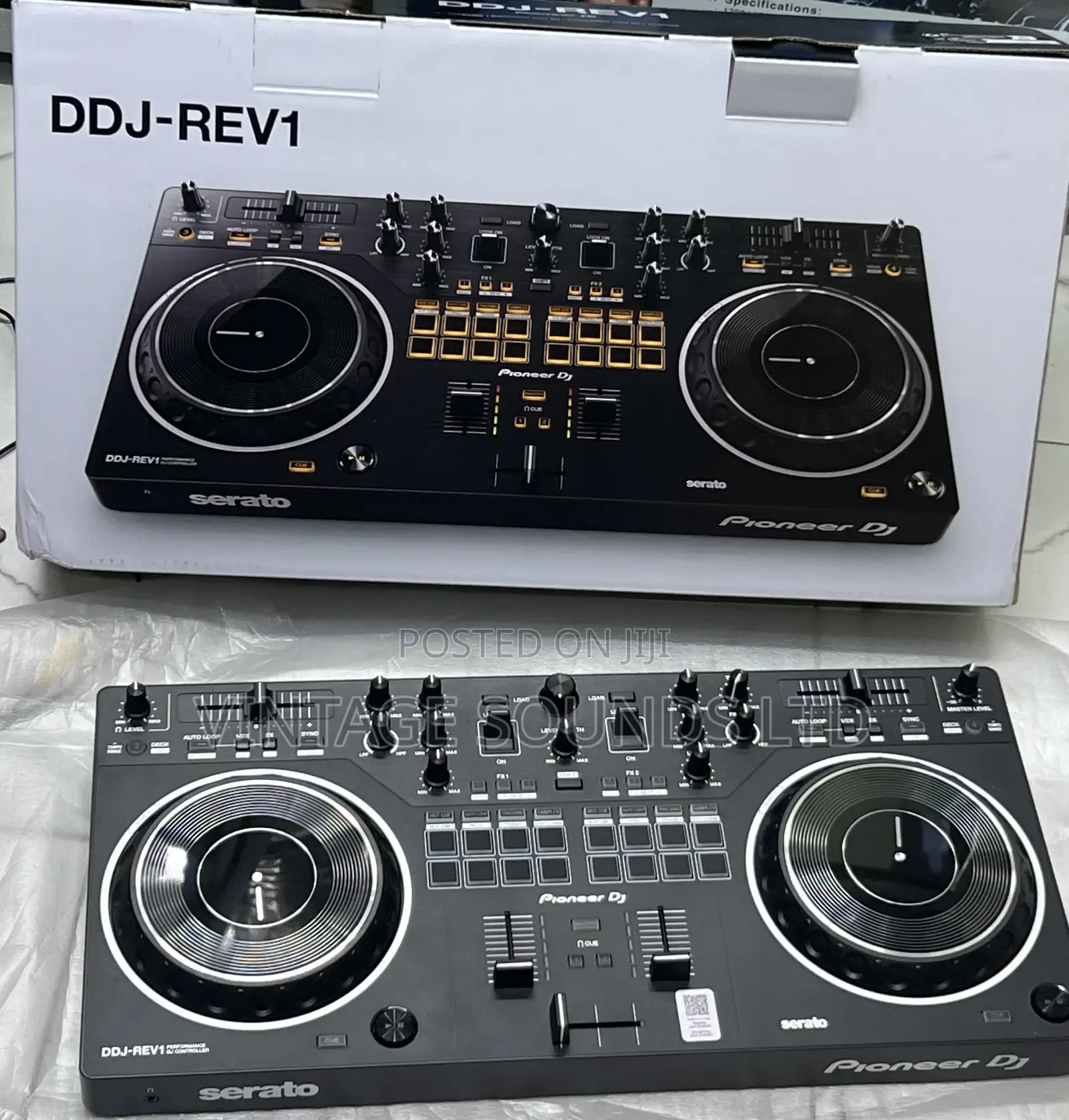 DDJ-Rev1 Scratch-Style 2-Channel Dj Controller for Serato Dj