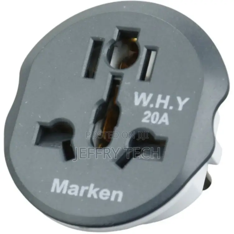 Convert 3 to 2 Marken WHY 20A Adapter Plug