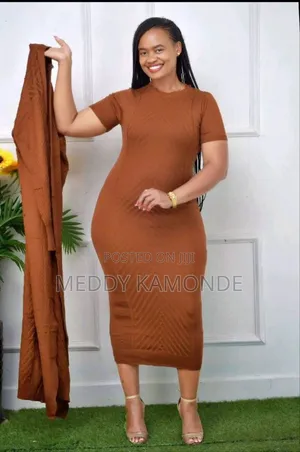 Designer Stylish 2pc Sweater Dress