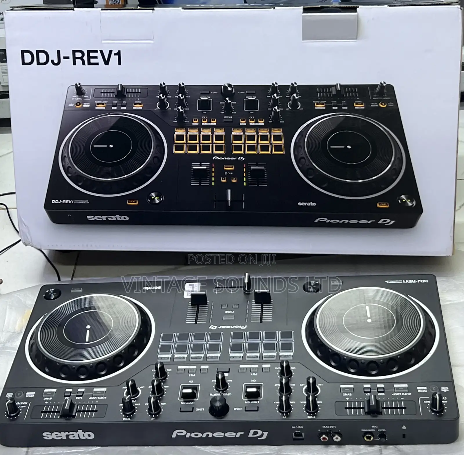 Pioneer Dj DDJ-Rev1 Serato Controller ( Black)