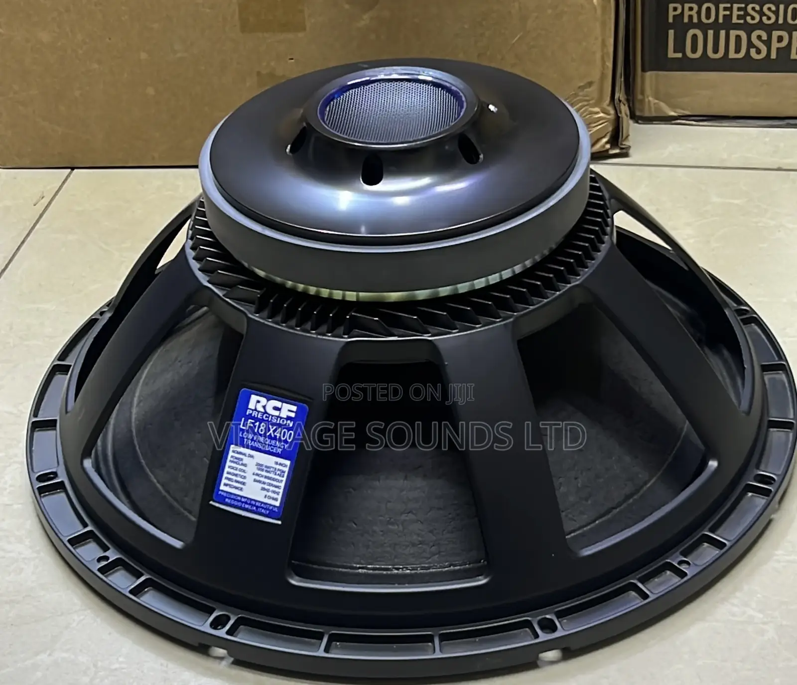 RCF LF18-X400 Professional Low Frequency 18” Subwoofer