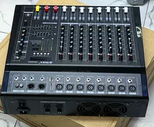 8channel Powered Mixer /Amplifier 3000watts