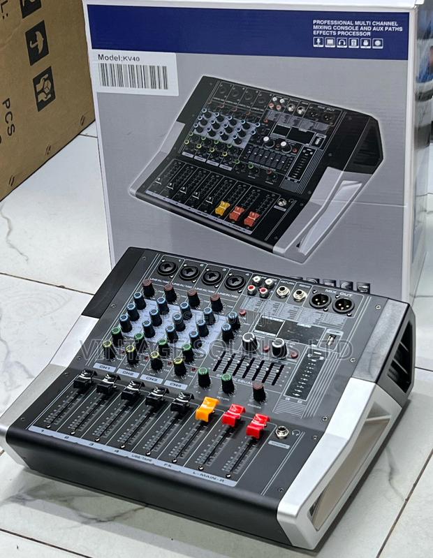 Yamaha KV40 -4channel Powered Mixer W/ USB BT