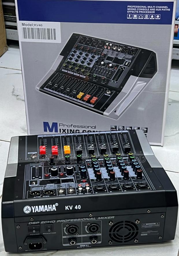 Yamaha Kv40 USB Bt DJ Pa Powered Mixer - main view