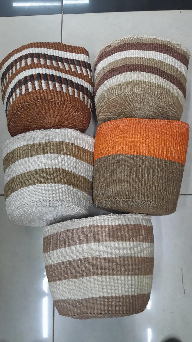 Size 8 Baskets Available Sisal Handmade