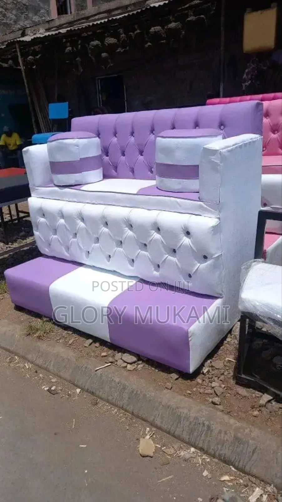 Quality Brand New Salon Couch Set