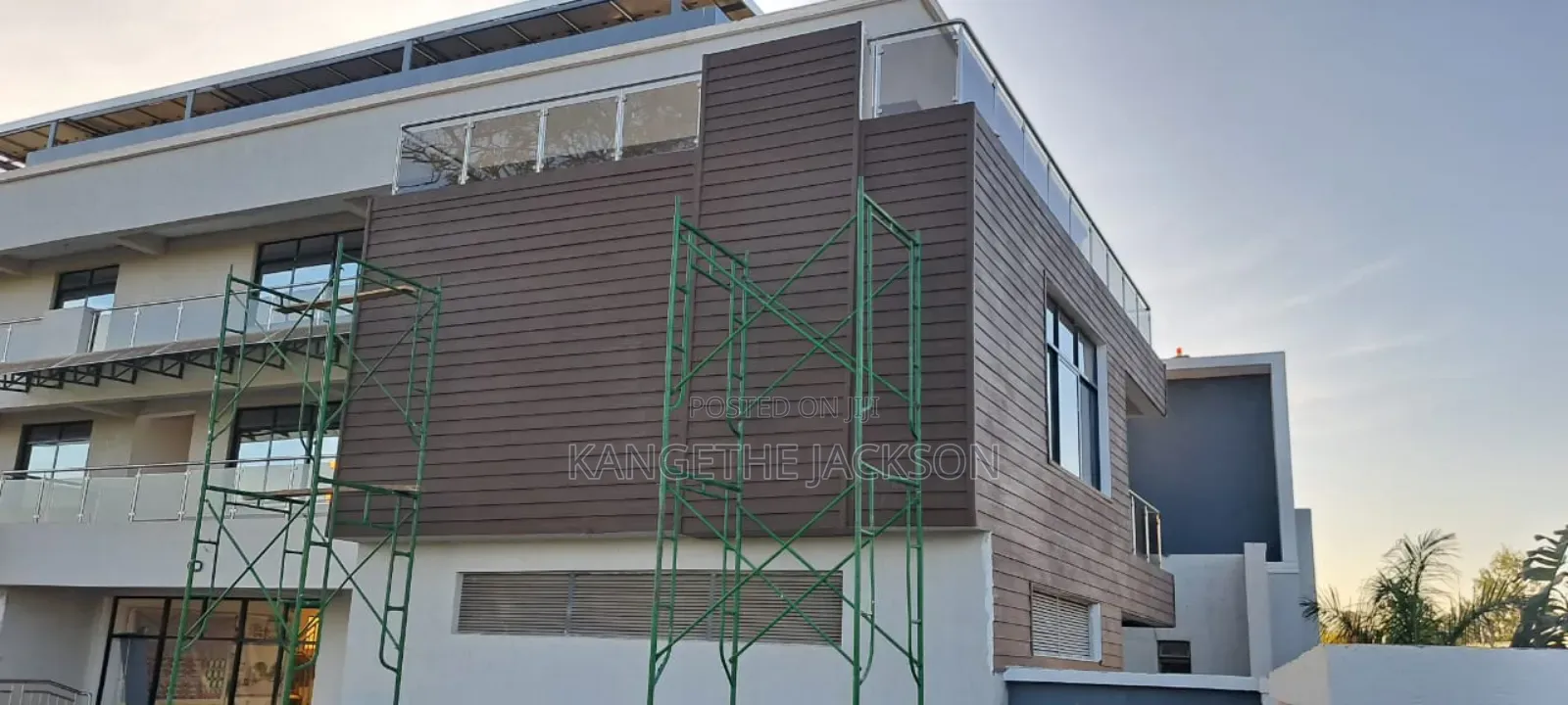 Wall Cladding Partitions; Fibre Cement Planks and Boards
