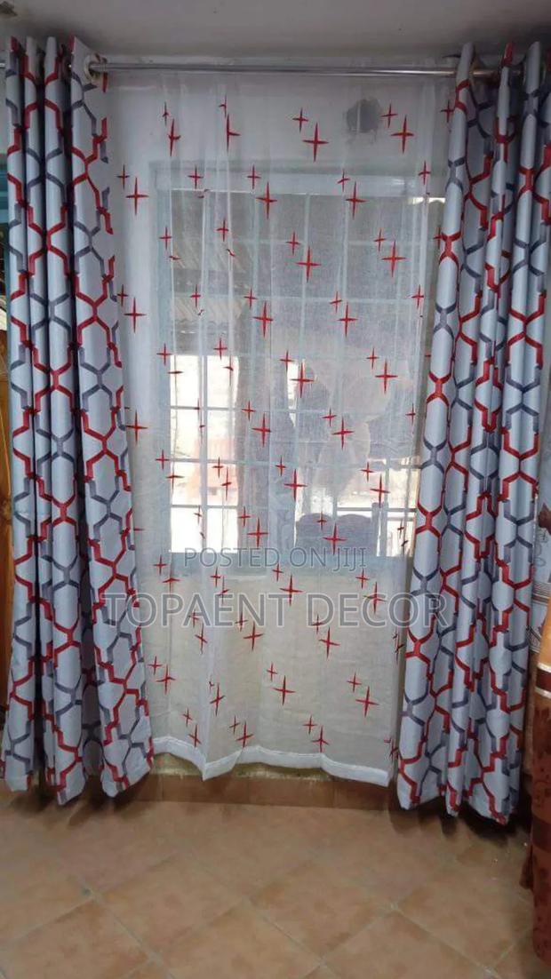 Amazing Window Curtains and Its Matching Sheer - main view