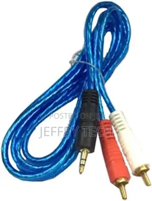 Audio Cable AUX 3.5mm to 2 RCA 1m