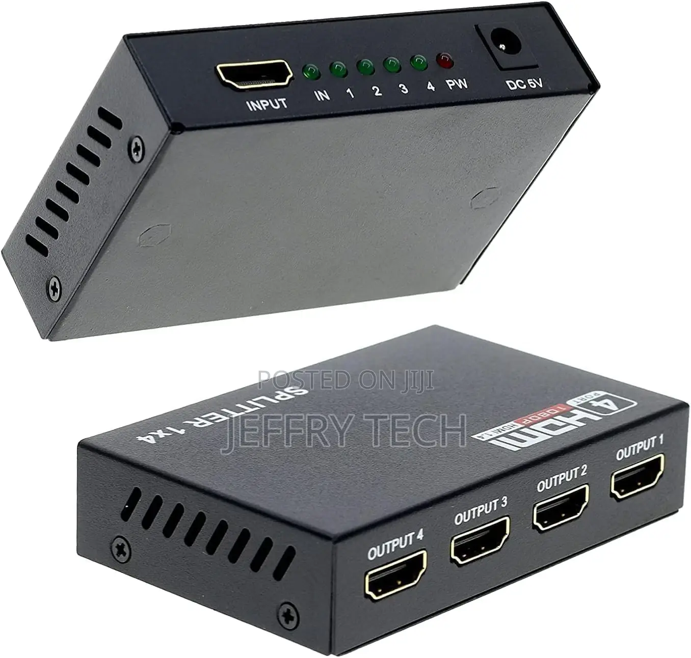 X1049 1x4 HDMI Splitter 1 in 4 Out HDMI Video Splitter Full