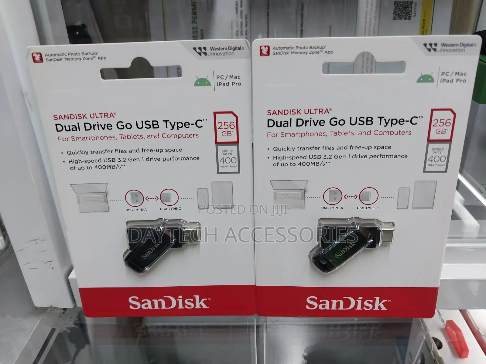 Sandisk Ultra Dual Drive Go Usb Type-C 256gb