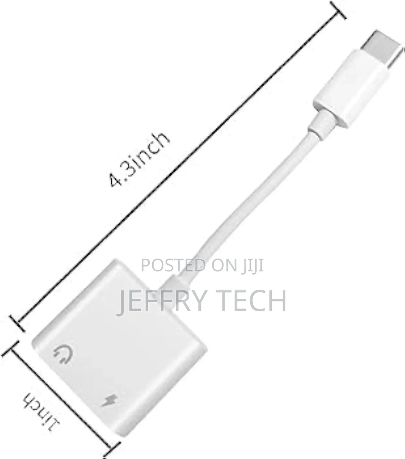 Type C to 3.5 Adapter USB C to 3.5mm Headphone Jack Fast Cha