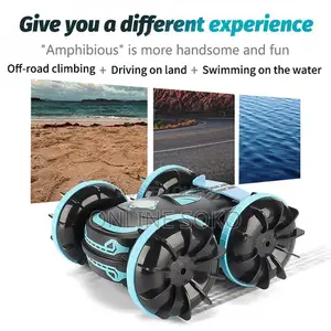 Amphibious Off Road Remote Control 4wd Stunt Toy Car