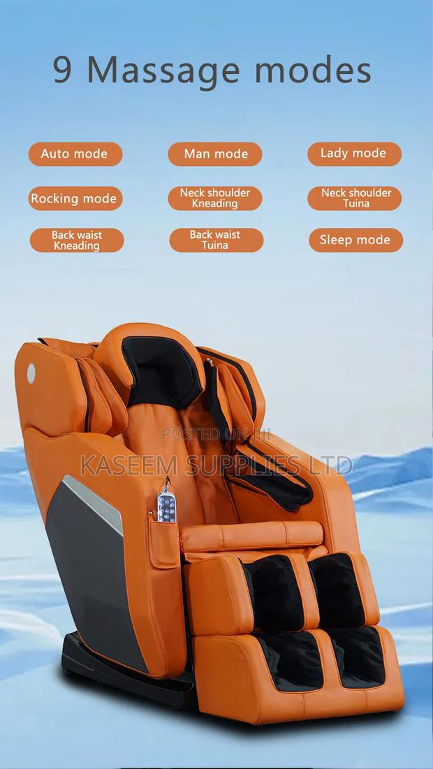 Multi-Part Airbags Wrapping Massage Chair