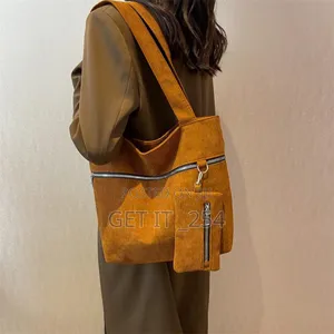*Casual Corduroy Shoulder Bag Size:* 29x9x30cm